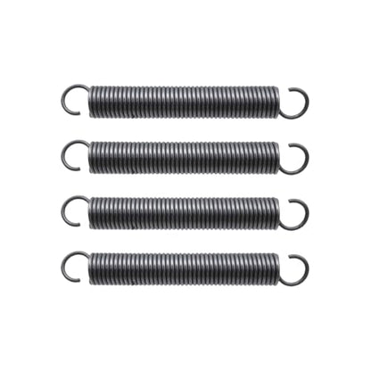 4Pcs Heavy Duty Extension Spring, Spring Steel Hook - size: 5.9" Length