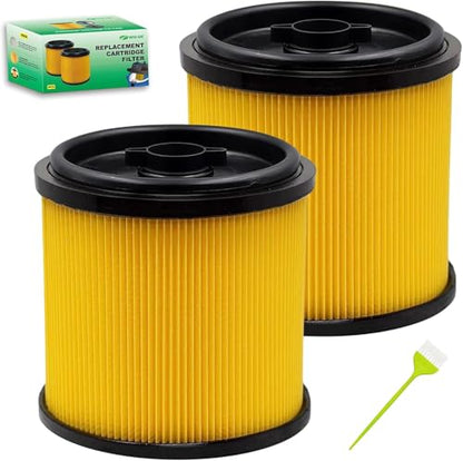 2 Pack VCFS Replacement Filters for Vacmaster 5-16 Gallon Wet/Dry Vacs