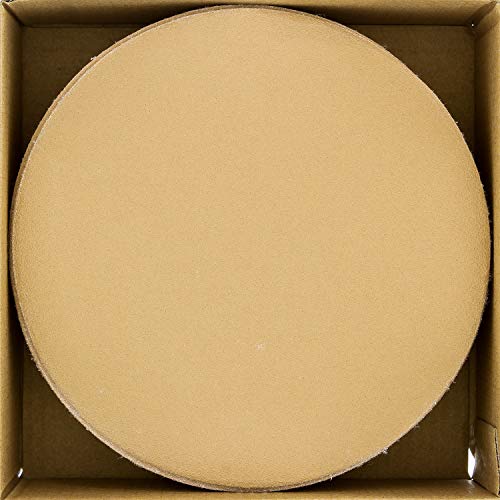 Dura-Gold Premium 6" Gold Sanding Discs, 150 Grit, Hook & Loop, Box of 50 - size: 150-Grit