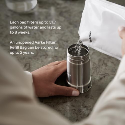 Aarke Pure Filter Refill Granules for Aarke Water Purifier, 3-Pack