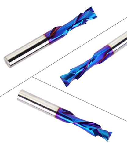 3/8 inch Shank Compression CNC Router Bits Spiral End Mill Up&Down Cut
