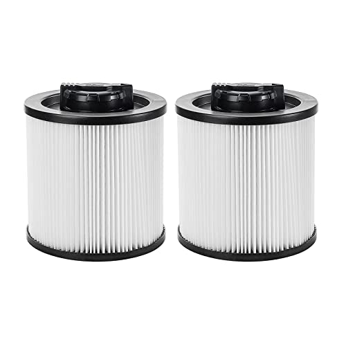 2PK DXVC6910 Replacement Filter for DEWALT 6-16 Gallon DXV06P DXV09P DXV10P - size: 2 PACK DXVC6910
