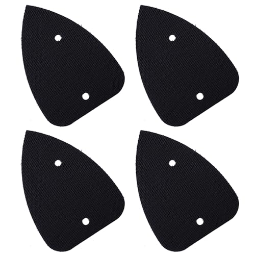 Detail Sander Backing Pad Replacement # 577044-01, Pack of 4, for Black & Decker Mouse Sander MS500, 11667, 11670, 11680, Craftsman 900116700, 900116670 - size: 4PCS