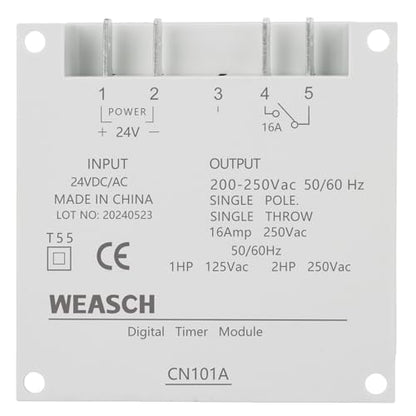 Timer Switch, DC/AC 24V 16Amp, Programmable Timer Time Relay Switch - size: AC/DC 24V