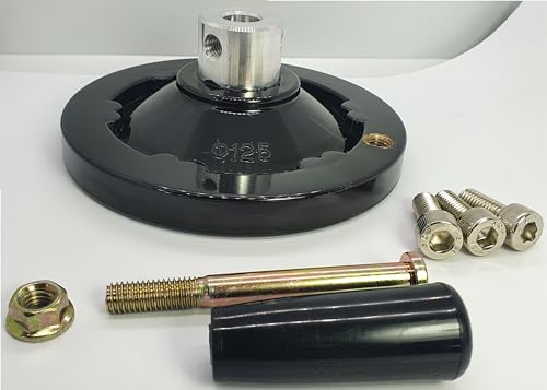 5" Ultimate Handwheel Fits 1/2" Shaft or Smaller - Table Saw, Lathe & More - size: 5" X 1/2"