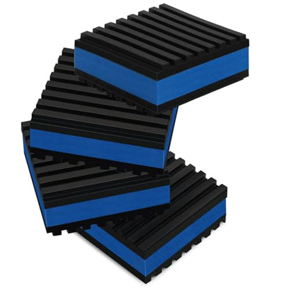 4 Pack Sound Isolation Pads 2 x 2 x 7/8 inches Designed for Turntables