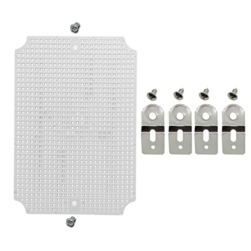 Zulkit Junction Box Mounting Plates (8.7" x 6.7" x 4.3") - size: 8.7" x 6.7" x 4.3"