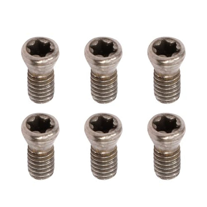 kimllier 1/4 Carbide Turning Tool Set, 5Pcs TCMT090204 Indexable Inserts