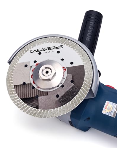 Casaverde Diamond Blade 5" Super Thin Porcelain Saw Blade for Hard Tile,Ceramic,Marble,Granite,Porcelain - size: 5 inch