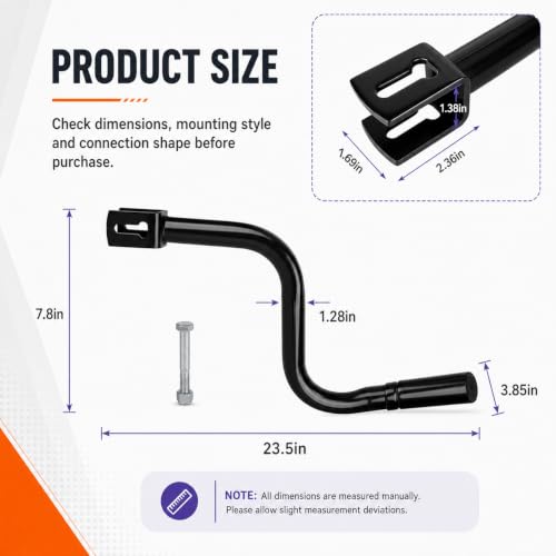 SUNJIKA Heavy Duty Jack Handle Replacement for Various Square Jack Models