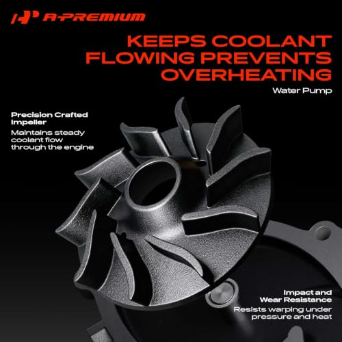 A-Premium Engine Timing Belt Kit with Water Pump Compatible with Lexus