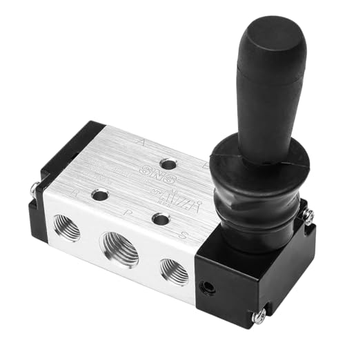 4H210-08 5/2-Way Hand Lever Pneumatic Valve 1/4"