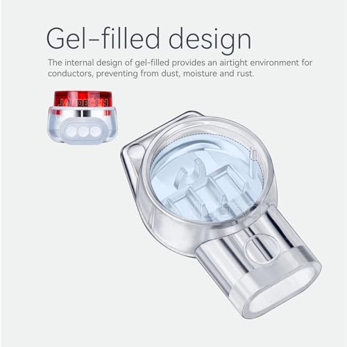 100pcs Gel-Filled Waterproof Butt Splice Network Connectors UR K3 - size: K3/UR