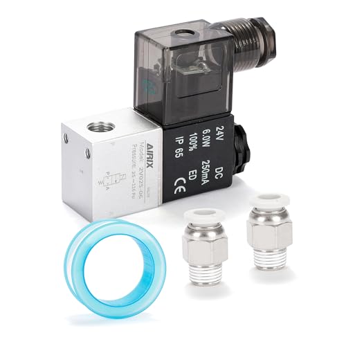 1/8" NPT Solenoid Valve 2V025-06, 2-Way Normally Closed, DC 24V, DIN - size: NPT1/8″/DC24/Junction on Box, style: 2-Way Solenoid Valve