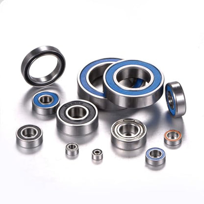 uxcell 10pcs 695-2RS Miniature Deep Groove Ball Bearings 5x13x4mm Rubber Sealed Bearings for TRX4 1/10 RC Cars Trucks, 3D Printer, P6 (ABEC 3) - color: Blue, size: 5x13x4mm