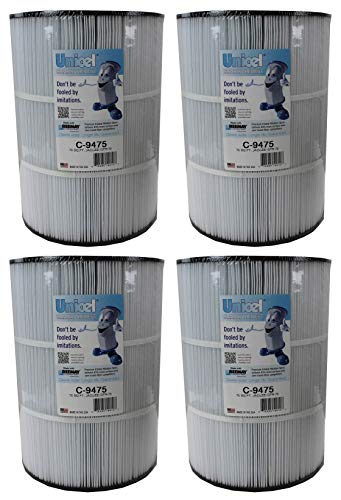 Unicel C-9475 (4 Pack) Jacuzzi Spa Filter Cartridge Element, 75 sq. ft. - size: 4 Pack