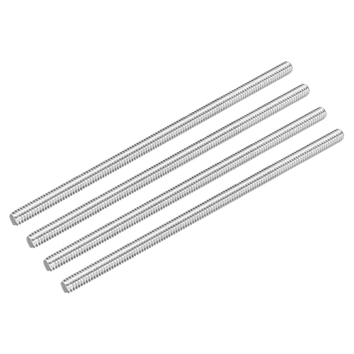 MECCANIXITY Fully Threaded Rod 1/4"-20 UNC Thread Pitch 304 Stainless Steel Right Hand Threaded Rods Bar Studs,4.72 inch 4 Pack - size: 1/4"-20 UNC x 4.72 inch