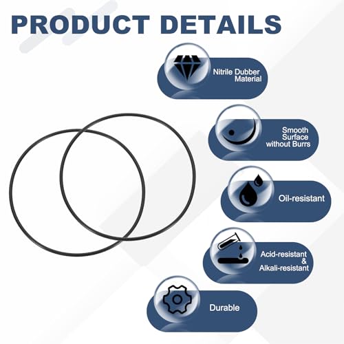 uxcell 10Pcs AS-154 O-Rings, Nitrile Rubber O-Rings 3-3/4" ID, 3-15/16" OD, 3/32" Width Round Sealing Gasket for Automotive Machine Plumbing Sealing Repair (70 Durometer, Black) - size: 3-3/4" ID, 3-15/16" OD, 3/32" Width