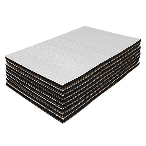 394 Mil Car Sound Deadening Mat, Sound Deadener Material 13 Sq Ft, 12-Piece - size: 12.92 sqft