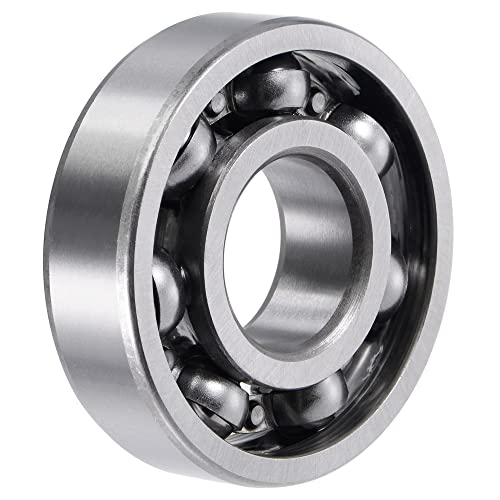 uxcell 6305 Deep Groove Ball Bearings 25mm Bore 62mm OD 17mm Thick C3 Clearance Open Type Chrome Steel - size: 25x62x17mm