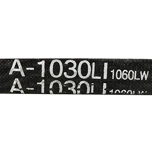 uxcell A1030 V-Belts 1030mm Inner Girth 13mm Top Width 8mm Thickness A-Section Rubber Drive Transmission Belt - size: 1030mm