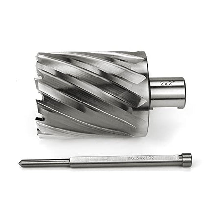 OSCARBIDE 2" x 2" HSS Annular Cutter 3/4" Weldon Shank Mag Drill Bit
