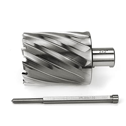 OSCARBIDE 2" x 2" HSS Annular Cutter 3/4" Weldon Shank Mag Drill Bit