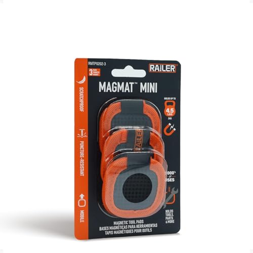 3pc Mini Magnetic Tool Mat Set Flexible Heavy Duty Non Slip Magnet Pad - style: Mini (3 Pack)