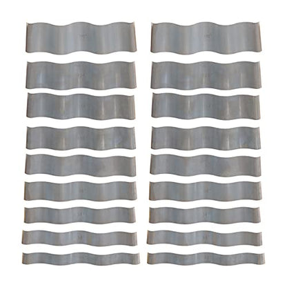 findmall 9 Pair 1/8 Accuracy Wavy Parallel Block Set, 0.0002 Inch Accuracy - size: 9 Pair 1/8