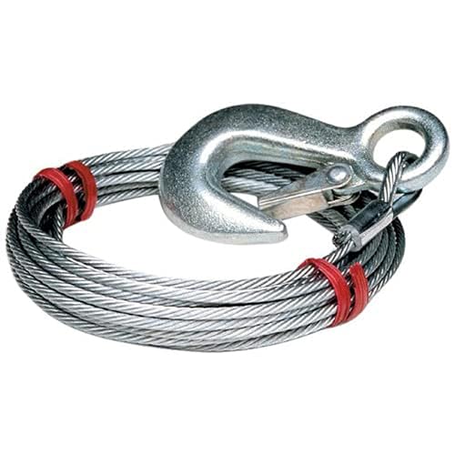 Tie Down Engineering 59380 Winch Cable 1/8" X 20' - size: 1/8 in x 20 ft