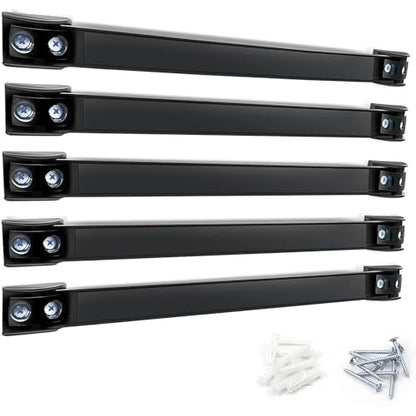 DGSL Heavy Duty Magnetic Tool Holder, 5 Pack 12" Wall Mount Organizer - size: 12 In x 5
