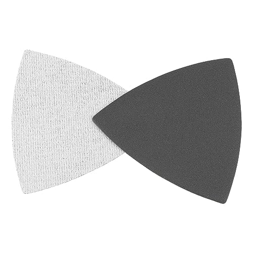 Silicon Carbide Triangular Sandpaper fit 3-1/2" Oscillating Multi-Tool Use 600Grit 10pcs - style: 600 Grit 10pcs