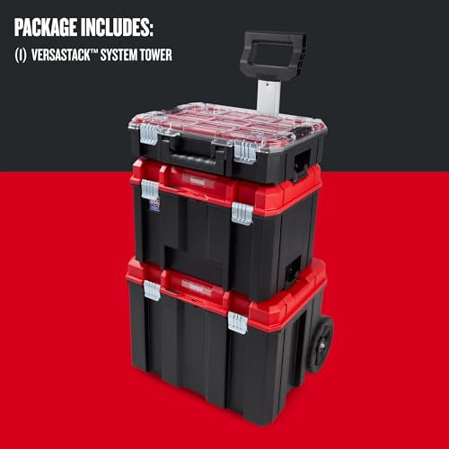 CRAFTSMAN VERSASTACK 17.126-in Metal Wheels Lockable Tool Box