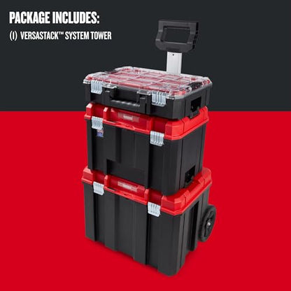 CRAFTSMAN VERSASTACK 17.126-in Metal Wheels Lockable Tool Box