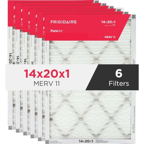 Frigidaire PureAir® 14x20x1 MERV 11 HVAC Air Filter - 6 PK - size: 14 x 20 x 1, style: Merv 11