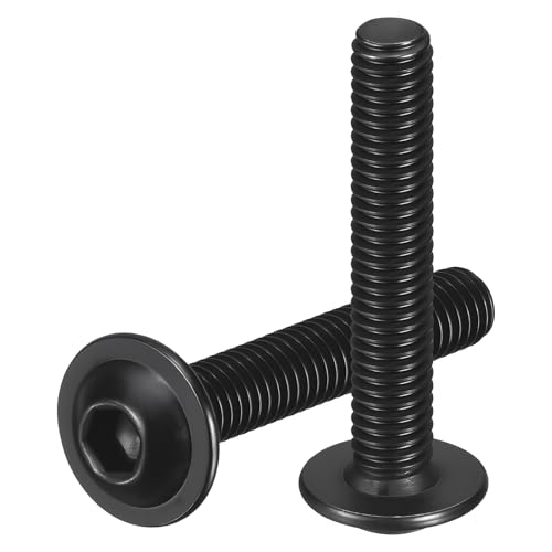 25pcs M6-1x35mm 304 SS Flanged Button Head Socket Cap Screws - size: M6-1x35