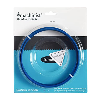 Imachinist S571214 M42 Bi-Metal 57" x 1/2" x 14TPI Bandsaw Blades for Metal