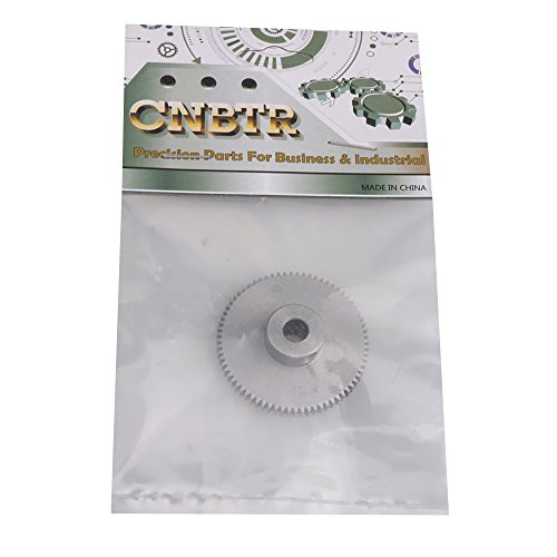 72 Teeth Steel Pinion Gear 6mm Shaft Hole 0.5 Module Spur Gear Small Size for DIY
