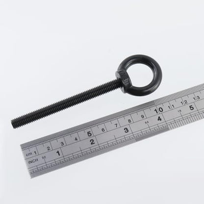 Antrader Lifting Shoulder Eye Bolts,M8 x 80mm,Stainless Steel,Black,6 Sets - size: M8 x 80mm