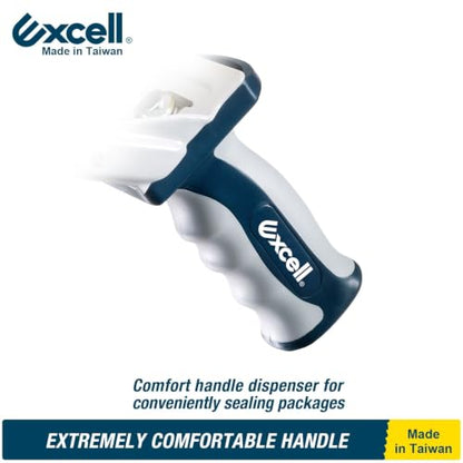 Excell EXC-828PL Heavy Duty Tape Dispenser, 2" Wide, 3" Core, 1 Pack
