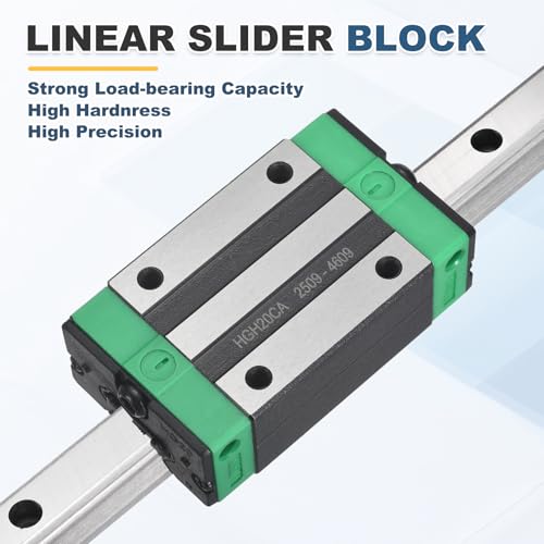 uxcell HGH20CA Linear Slider Block Linear Slider Bearing Carriage