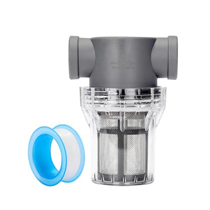 3/4'' Female NPT in-Line Strainer - Garden Hose Filter for High Pressure Washer, Sediment Filter with 30 Mesh Stainless Steel Screen (3/4'' 30 Mesh) - style: 3/4'' 30Mesh