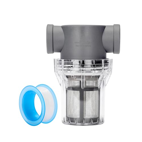 3/4'' Female NPT in-Line Strainer - Garden Hose Filter for High Pressure Washer, Sediment Filter with 30 Mesh Stainless Steel Screen (3/4'' 30 Mesh) - style: 3/4'' 30Mesh