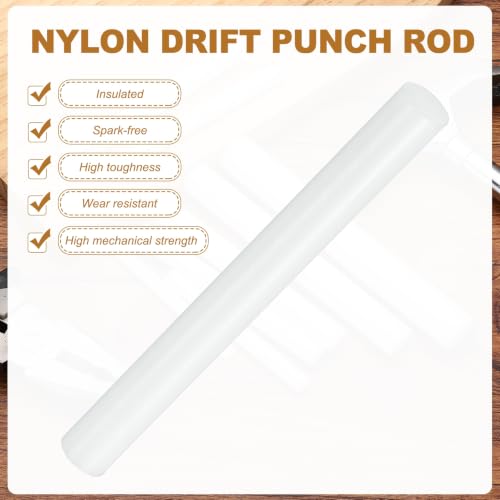 HARFINGTON 3pcs Nylon Drift Punch Rod 25/64" Dia Front Sight Drift Punch - size: 25/64"