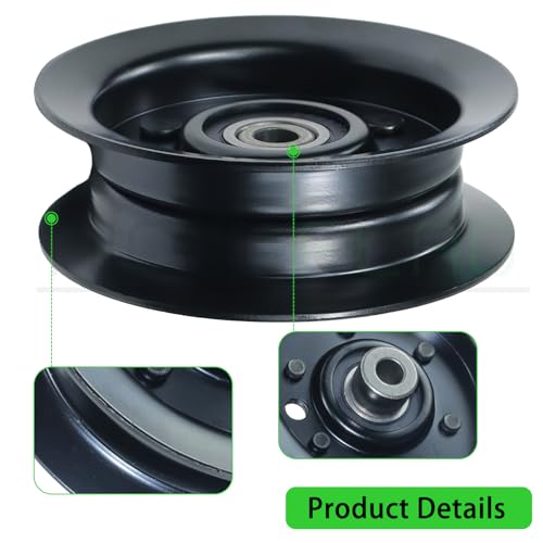 132-9420 Flat Idler Pulley for Toro 50" 42" SS5000 SS4225 Decks - color: A22 1xToro 106-2175