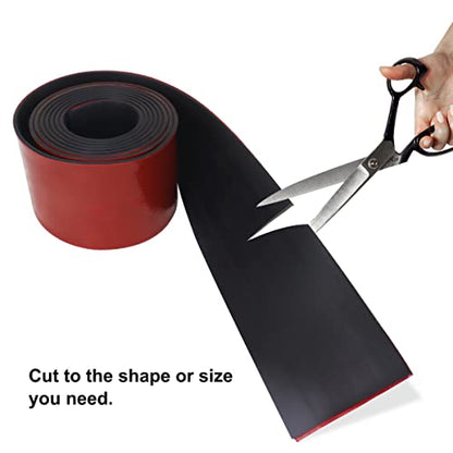 Rubber Strips with Adhesive Backing 4 in x 1/8 in x 10 FT Neoprene Gaskets and Seals, Rubber Sheets, Rolls & Strips for Gaskets Pads Seals Crafts Protection - size: 4In x 1/8In x 10Ft, style: Backing Adhesive