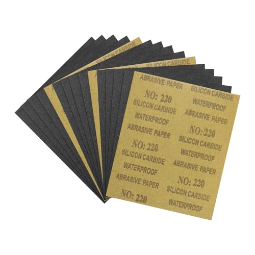 45Pcs Sand Paper 3.6x9Inch 120Grit Silicon Carbide Sandpaper Sheets - size: 3.6 x 9 Inch(120 Grit)