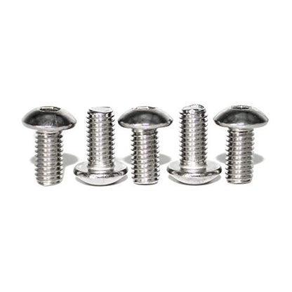 Fullerkreg M6-1.0 x 30 mm Button Head Socket Cap Screws - size: M6 x 30mm