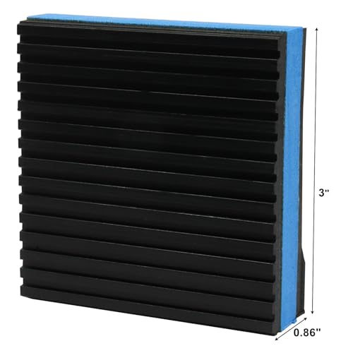 4 Pack Rubber Anti-Vibration Pads 2" x 3"