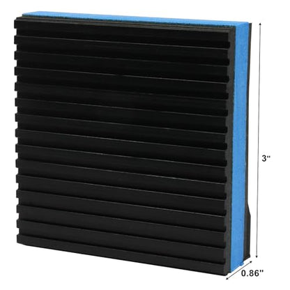4 Pack Rubber Anti-Vibration Pads 2" x 3"
